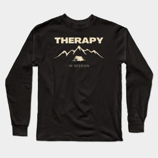 Therapy in session Long Sleeve T-Shirt